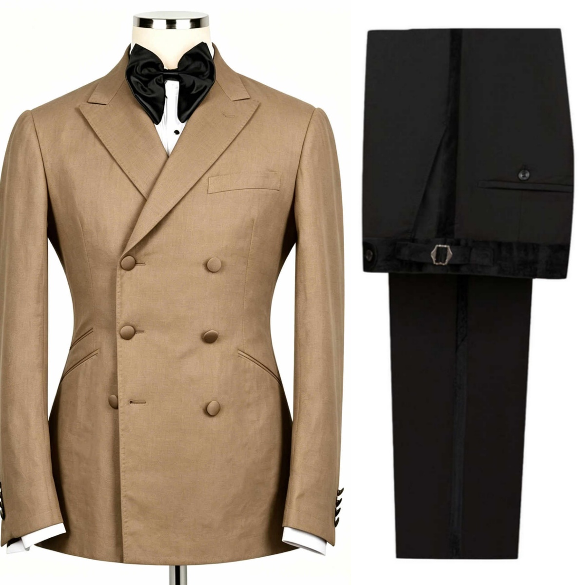 Men Formal Wear Modern - Formeller Herren-Smoking, klassische Passform, 2-teilig, Jacke