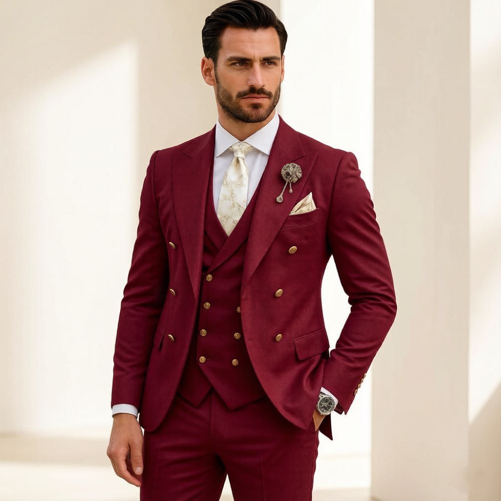 Herren Elfenbein Hochzeitsanzu – Men Formal Wear Modern Bewertung und Preis