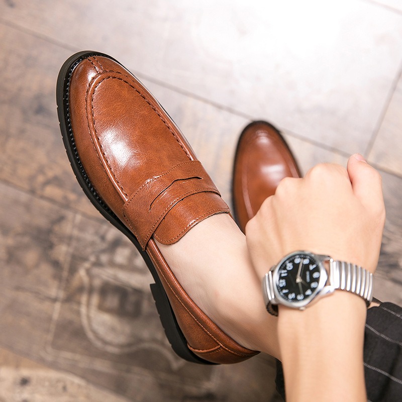 Herren Vintage Kunstleder Penn – Formal Men Daily Wear Footwear Bewertung und Preis