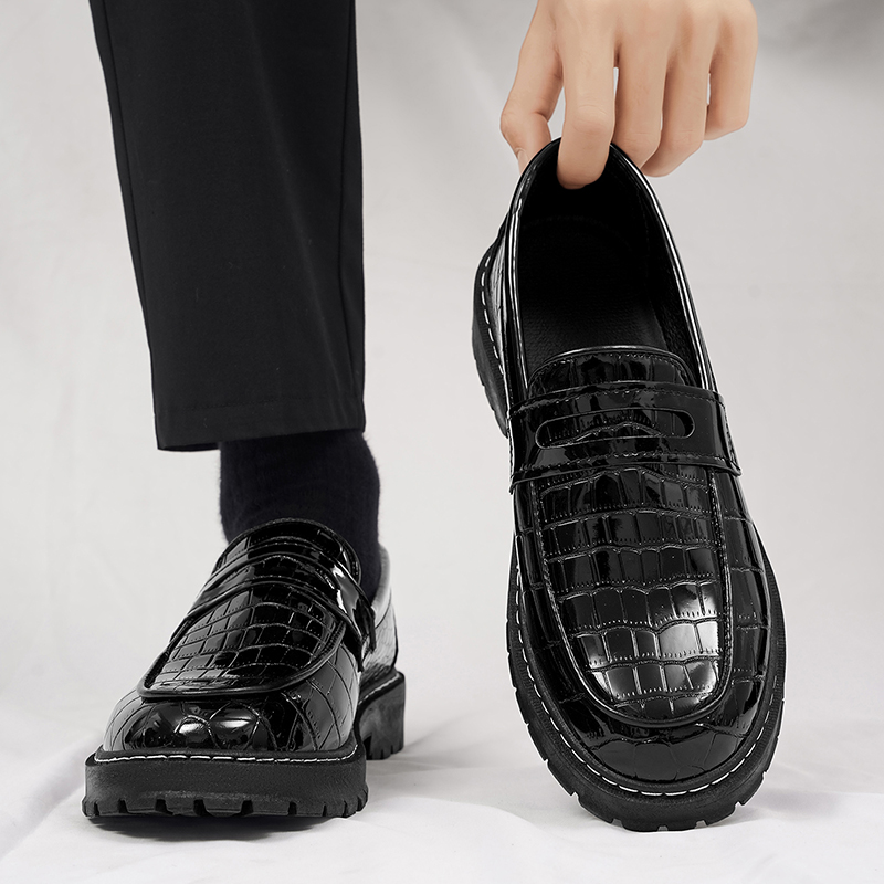 Herrenschuhe, Freizeit-Loafer  – Formal Men Daily Wear Footwear Bewertung und Preis