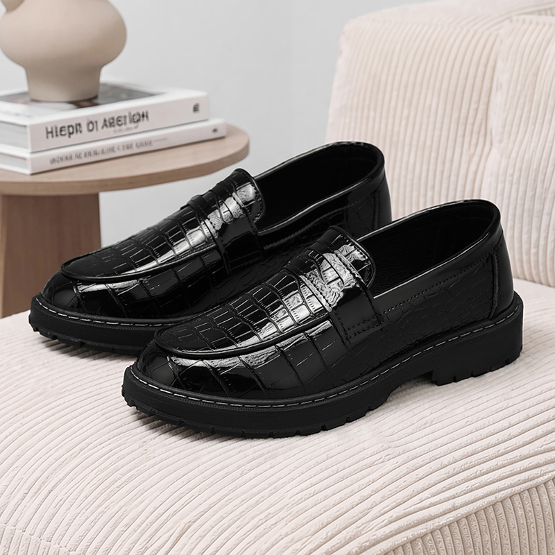 Herrenschuhe, Freizeit-Loafer  – Formal Men Daily Wear Footwear Bewertung und Preis