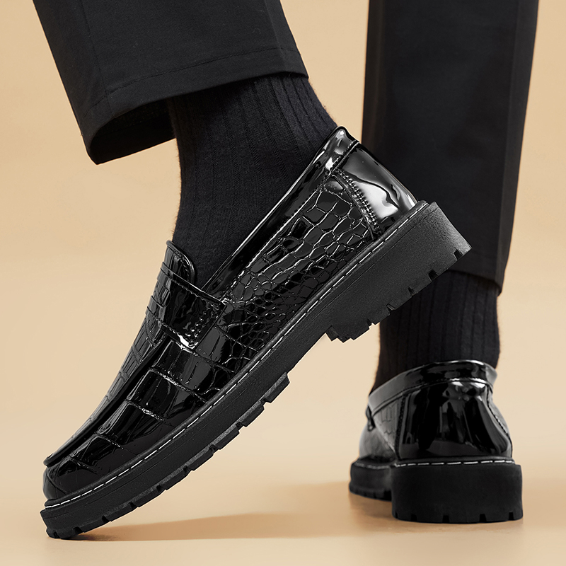 Herrenschuhe, Freizeit-Loafer  – Formal Men Daily Wear Footwear Bewertung und Preis