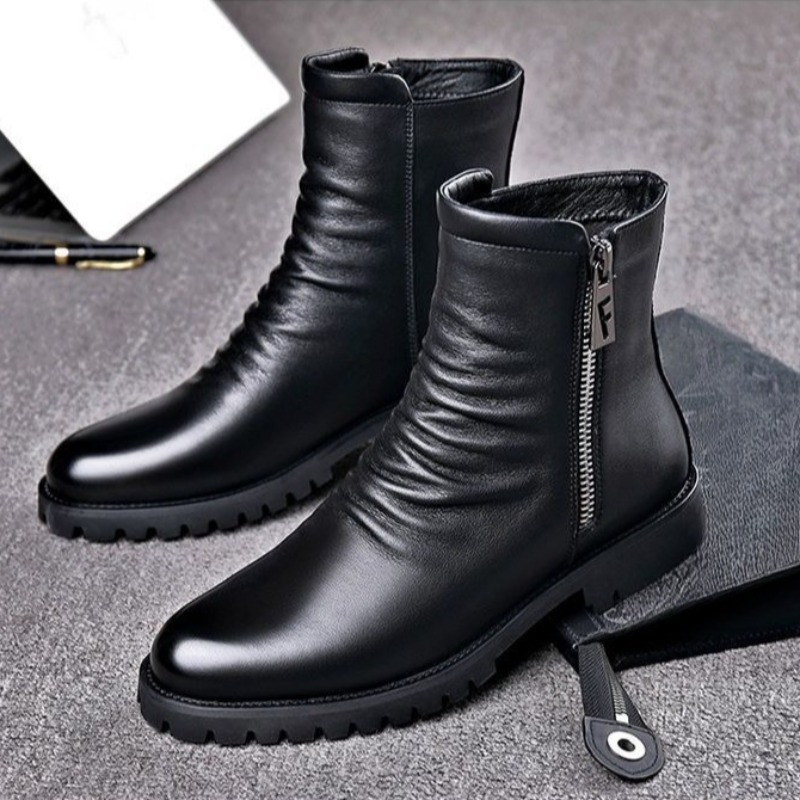 Hochwertige Herren-High-Top-St – Men Formal Wear With Boots Bewertung und Preis