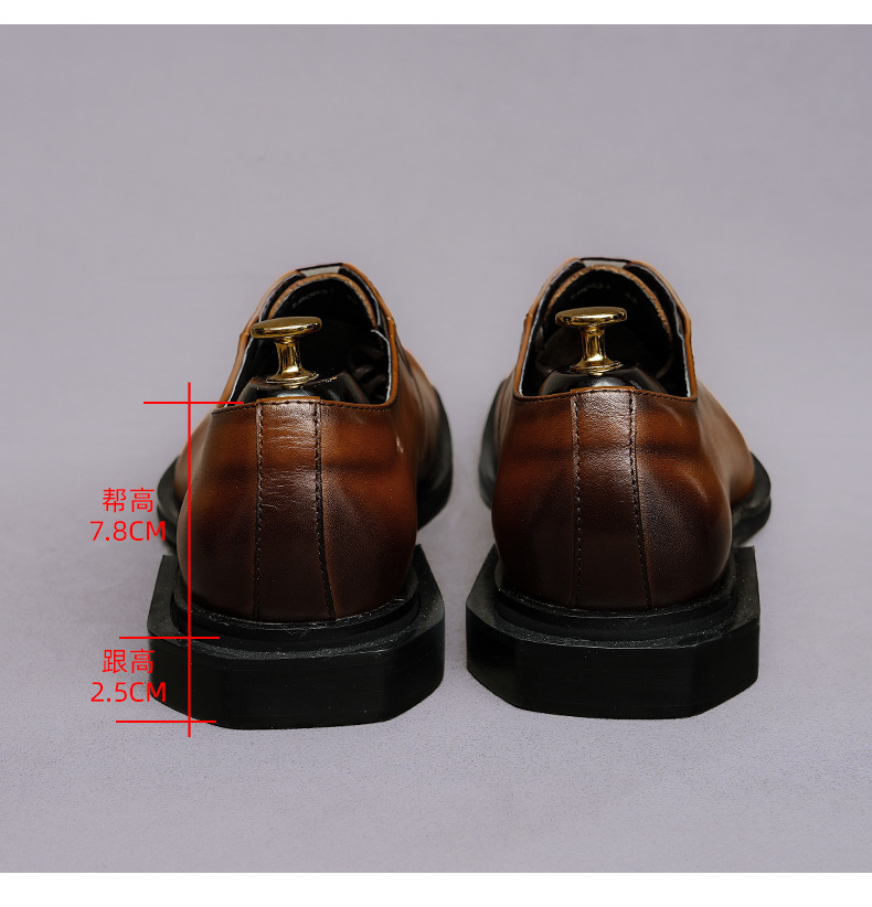 Oxford-Schuhe aus echtem Leder – Formal Men Daily Wear Footwear Bewertung und Preis
