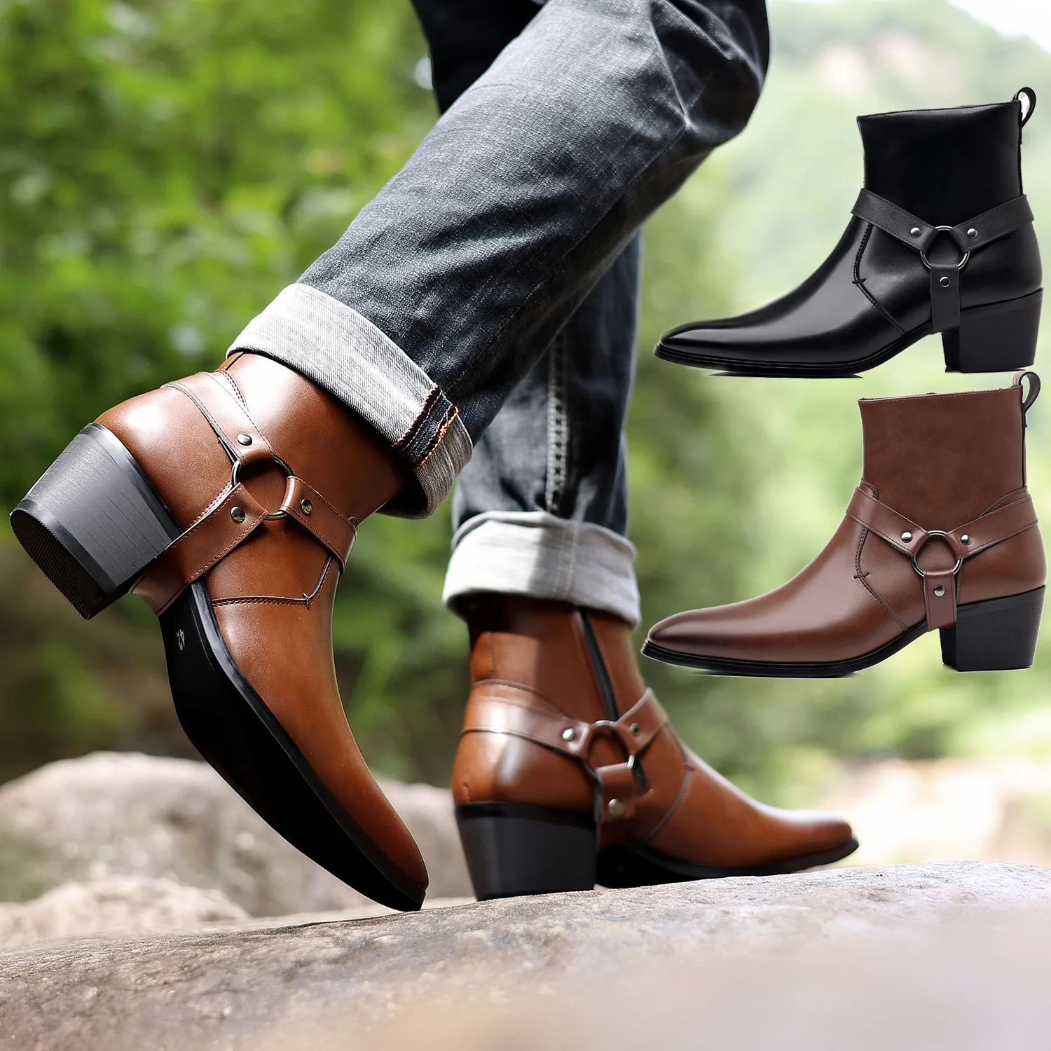 Klassische Western-Cowboy-Ritt – Men Formal Wear With Boots Bewertung und Preis