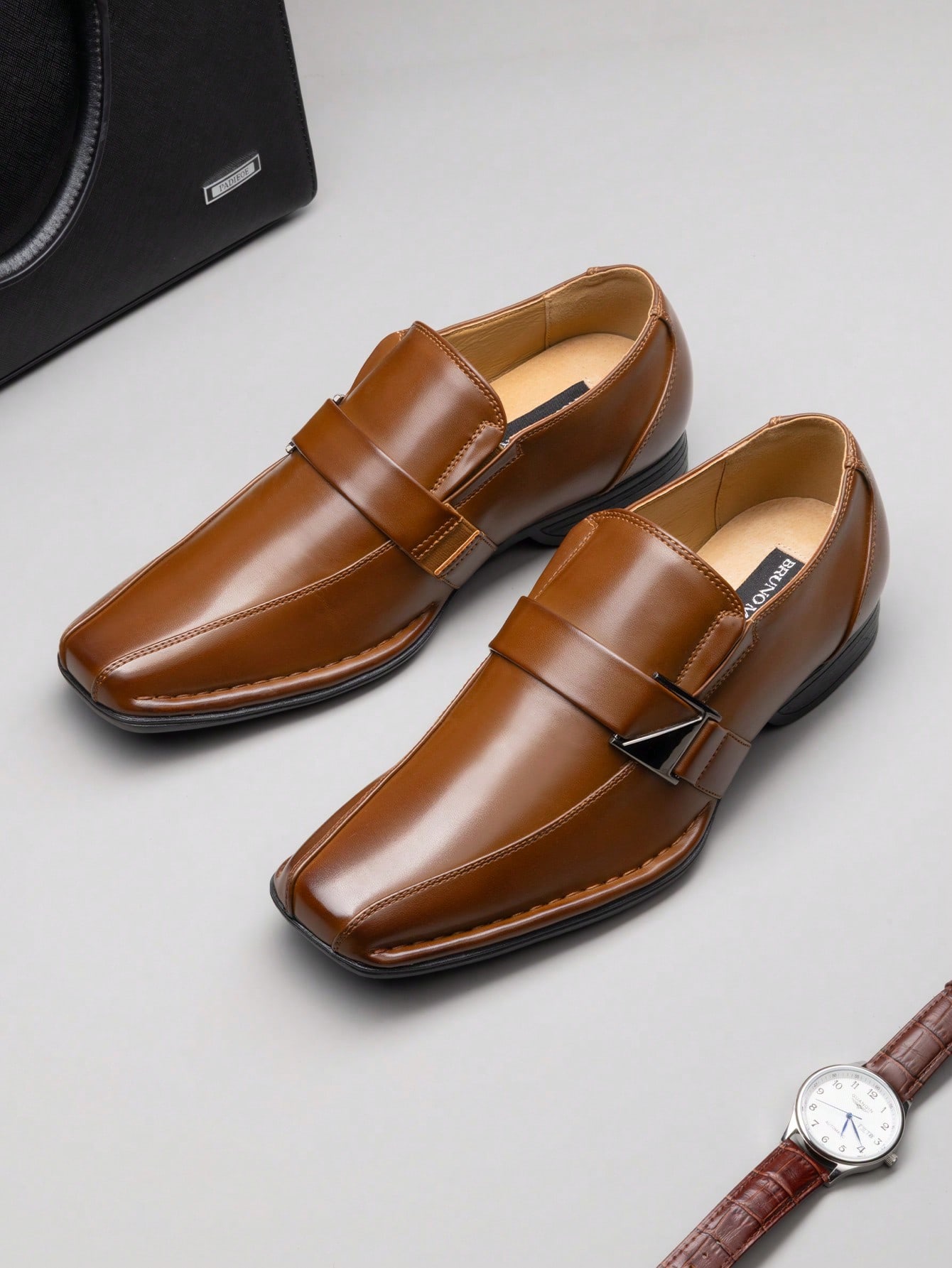 Herren-Slipper aus gefüttertem – Formal Men Daily Wear Footwear Bewertung und Preis