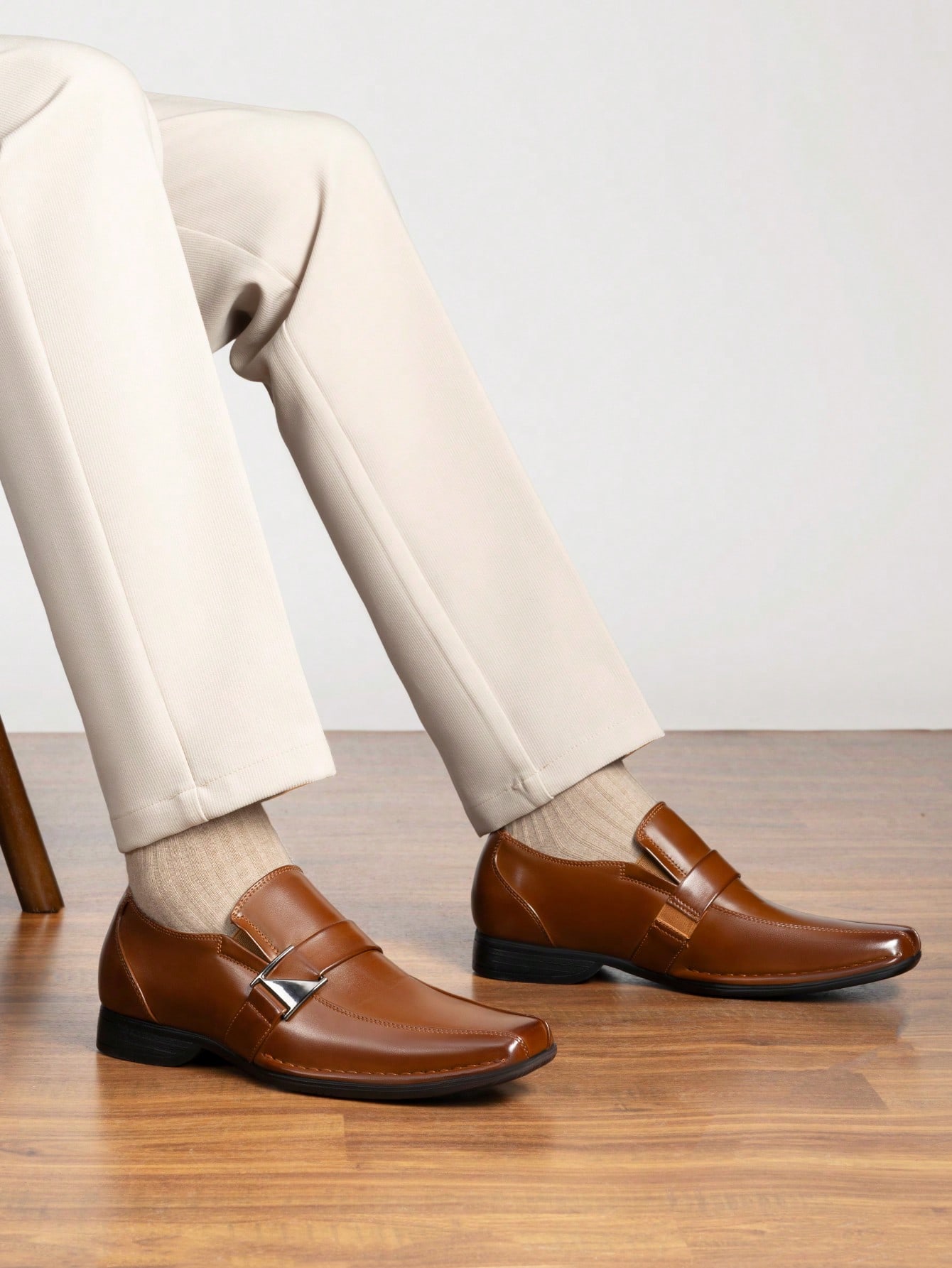 Herren-Slipper aus gefüttertem – Formal Men Daily Wear Footwear Bewertung und Preis