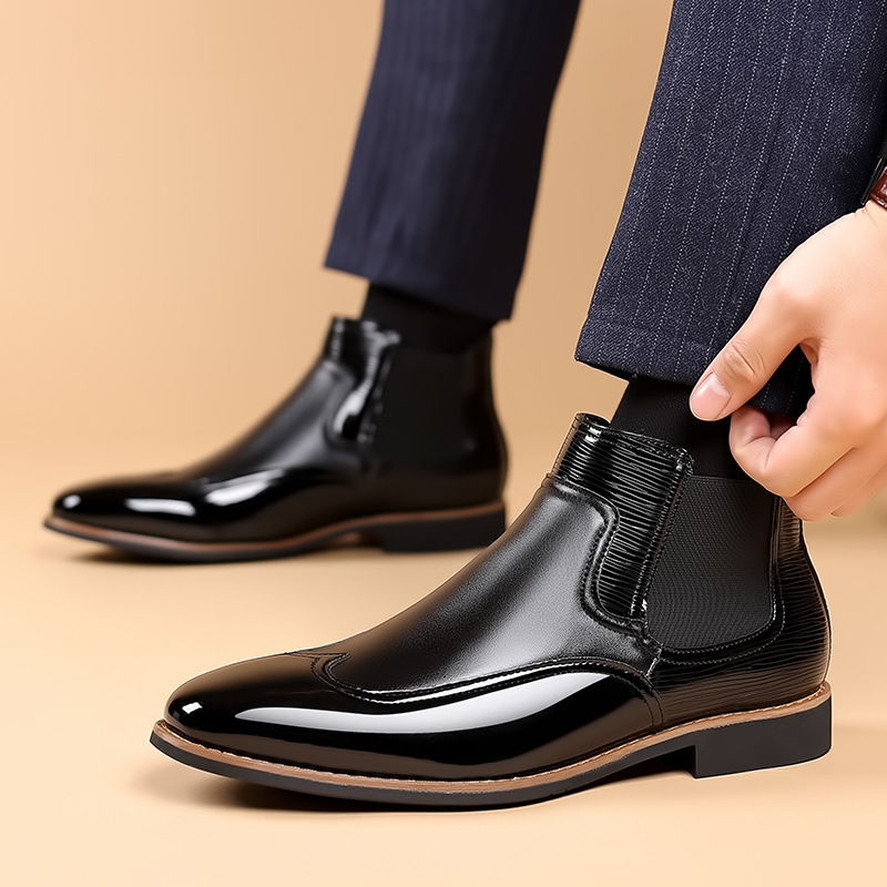 Chelsea-Stiefel für Herren, lu – Men Formal Wear With Boots Bewertung und Preis